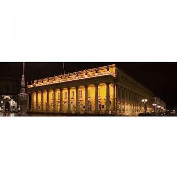 Art Décoratif Grand Théâtre de Bordeaux Nuit 30x97 cm