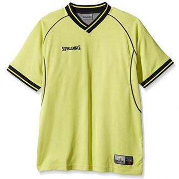 Spalding Herren Bekleidung Teamsport Schiedsrichter Shirt in Gelb und Größe XXL