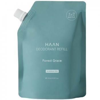 Complément de déodorant HAAN 120 ml, Alcool‑Free, Vegan, Prébiotiques Forest Grace