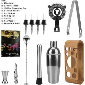 Mocktail and Mixed Drinks Bartending Kit