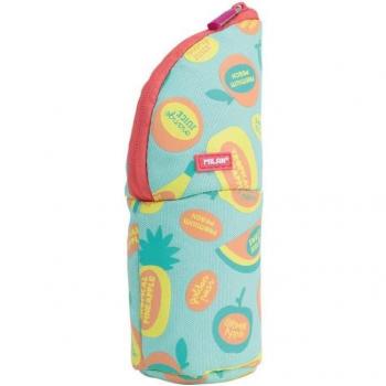 MILAN PORTATODO VERTICAL SERIE ESPECIAL FRUTIKIS VERDE Y NARANJA MILAN 2023 20x11x7 Cms