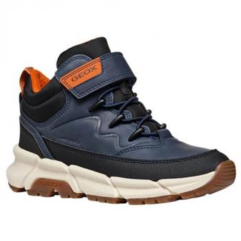 Geox Flexyper Plus Abx Scarpe Basse Bambino Blu/Nero 37