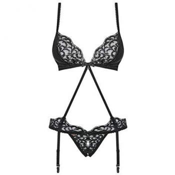 Obsessive Laluna Crotchless Teddy Outfit