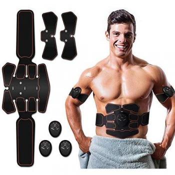 EMS Core Strengthener with 10 Replacement Gel Pads