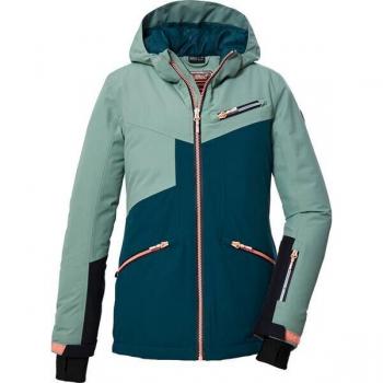 KILLTEC Junior Skijacke KSW 117 – Grün – 128 cm
