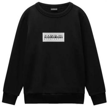 Sweat Napapijri Chamois noir blanc pour enfant