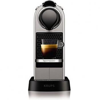 Krups Nespresso CitiZ – Machine à Capsule 19 Bars, Réservoir 1L, Argent