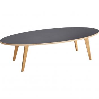 Runde Couchtische 7610, HASSE MÖBEL, Linoleum