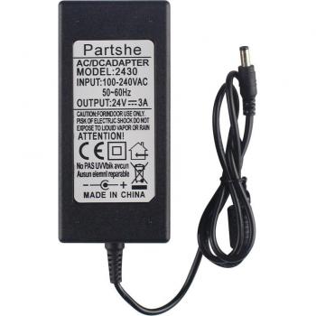 24V 3A AC Adapter for TSC TTP-244Plus/243E/342E Barcode Printer