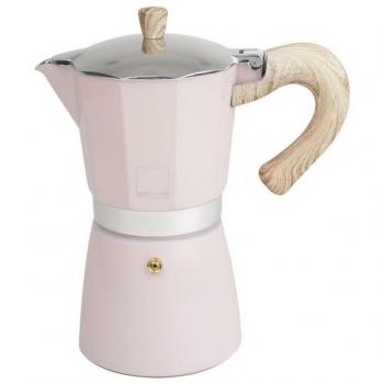 Gnali & Zani Venezia Induktions-Espressokocher, 9 Tassen, rosa