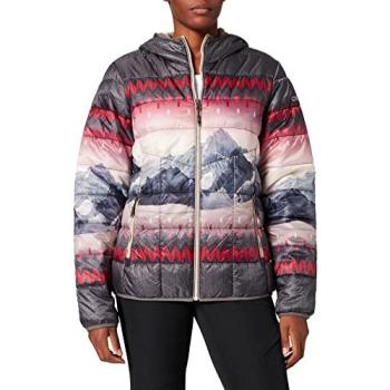 Fix‑Hood CMP Women’s Down Jacket 39Z0786 – 2XS, Arabic Granite Rock Edition