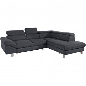 COTTA Polstergarnitur Driver, 2-tlg., inkl. Ecksofa und Hocker