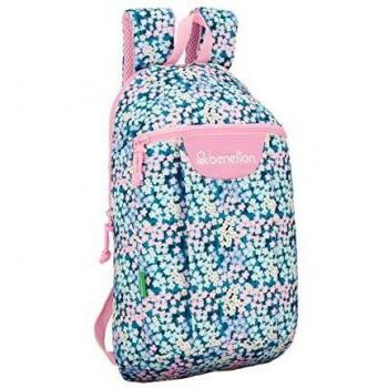 Safta Benetton Garden Sac à dos loisir, 39 cm, Multicolore