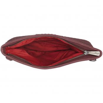 Fritzi aus Preussen Damen Ronja Clutch, Violett 29x15x3 cm