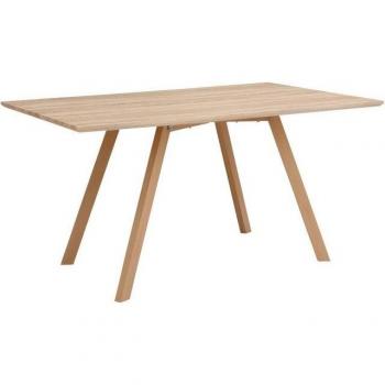 Mesa de Comedor Moderna Alex 160 cm 8 Plazas Roble