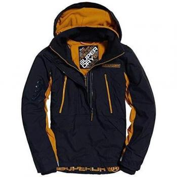 Chaqueta sin Cierre con Capucha SD‑Windattacker Superdry Ocre/Azul Marino Hombre S