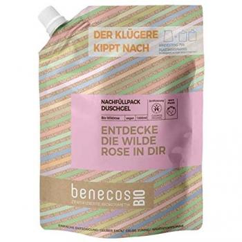 Gel de Baño Bio Vegano Rosa Benecos 1L