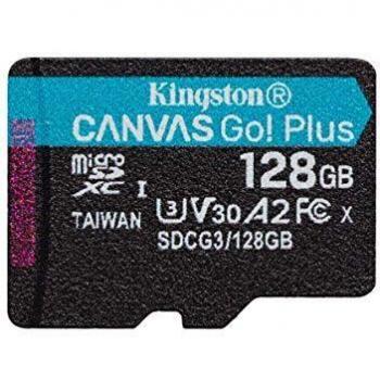 Kingston Technology Kingston 128GB microSDXC Canvas Go Plus 170R A2 U3