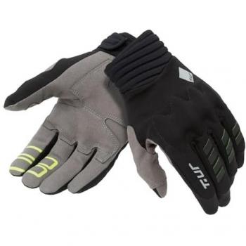 Guanti Moto T‑UR T919HU G SIX PRO Urbano – Nero, Giallo Fluo – XL