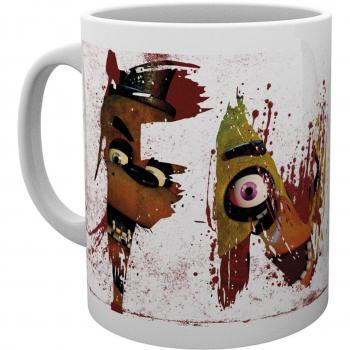 Taza cerámica 300ml Five Nights at Freddys