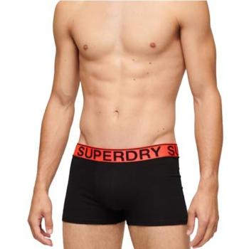 Superdry Boxers Trunk 2x Noir S Homme