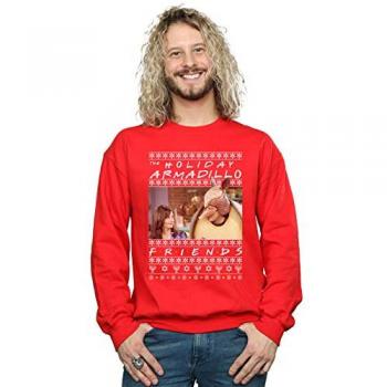 Camiseta Cálida Holiday Friends Armadillo Rojo S