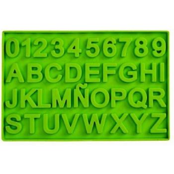 16×24 cm Silicone Letter & Number Baking Mold – Green