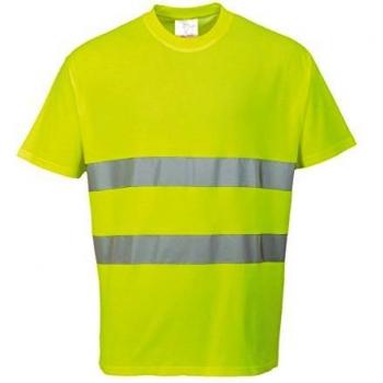 Portwest S172 Baumwoll-Warnshirt für Arbeitssicherheit