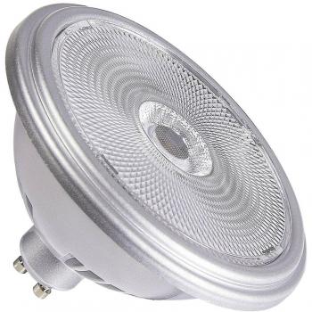 Spot LED GU10 QPAR111 Argent 12,5W 4000K Variable