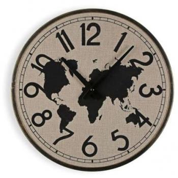 Mapa Urbano Elegante – Reloj de Pared 40 cm