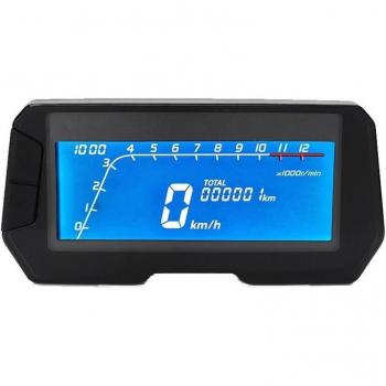 Compteur de vitesse universel moto LCD 12000 tr/min