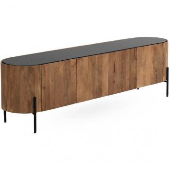 Estantería TV Forma Ovalada Mango