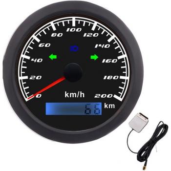 Compteur de vitesse GPS pour voiture/bateau