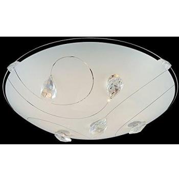 GLOBO LIGHTING Esszimmer-LED-Decke, warmweiß, fest integriert