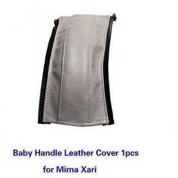 Protection de Poignée en Cuir pour Poussette Mima Xari