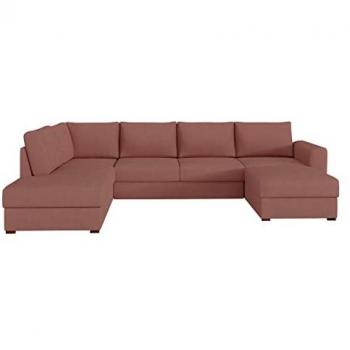 Sofá rinconero Comfivo 189, Uttario Velvet 2955, función de descanso, caja de ropa de cama, 305x188x85cm