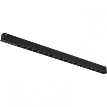 Foco LED 18W Negro para Sistema de Carril Magnético