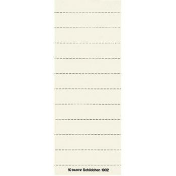 LEITZ Blanko Beschriftungsschildchen, (B)60 x (H)14 mm, weiß