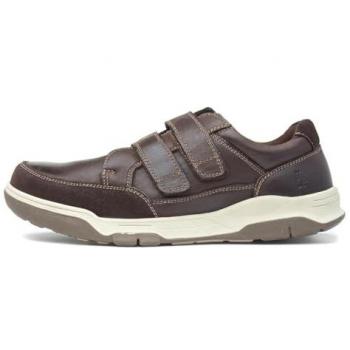 Hush Puppies Fabian MEMORY FOAM Mens Brown Loafers