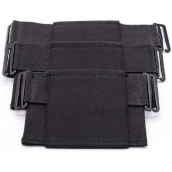 Ultra-Slim Black Waist Bag