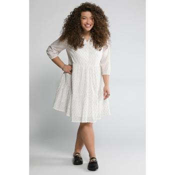 Abito Donna Beige con sottoveste e maniche a 3/4, Taglia: 56/58, Cotone, Studio Untold