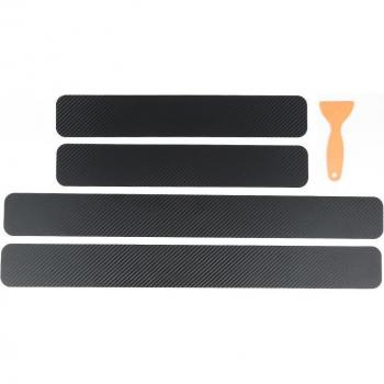 4-Pack Carbon Fiber Door Edge Scratch Protection Film for BMW 330e M235i Compact 520d 518d 428i 530d 130i
