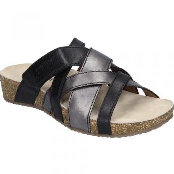 Josef Seibel Tonga 74 Schwarz Sandalen für Damen