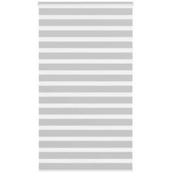 Gris Zébré 130,9 cm – Store Enrouleur VidaXL