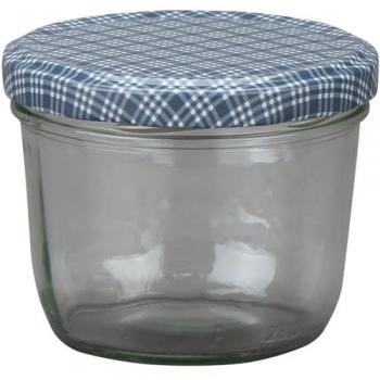 Siena Home Sturz‑Glas „Cucinare“ 2TO230 – 12er Pack blau/weiß TwistOff
