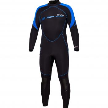Bare BA-002179BLU, traje de natación, color Negro/Azul, talla ML