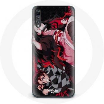 Coque Huawei P20 – Maniacase, design Tanjiro Nezuko