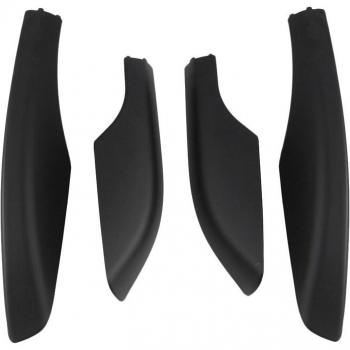 Tapa Protectora ABS Negra de 4 Unidades para Rack de Techo Toyota Fortuner 2004