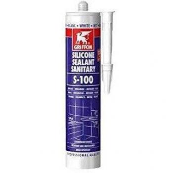 Silicone Bianco S100 300ml, base acetica