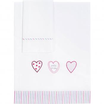 Petit Praia Juliette Parure Culla Eleganza Grigia